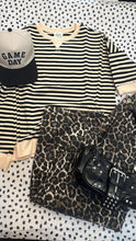 Load image into Gallery viewer, VJ stripe knit tee
