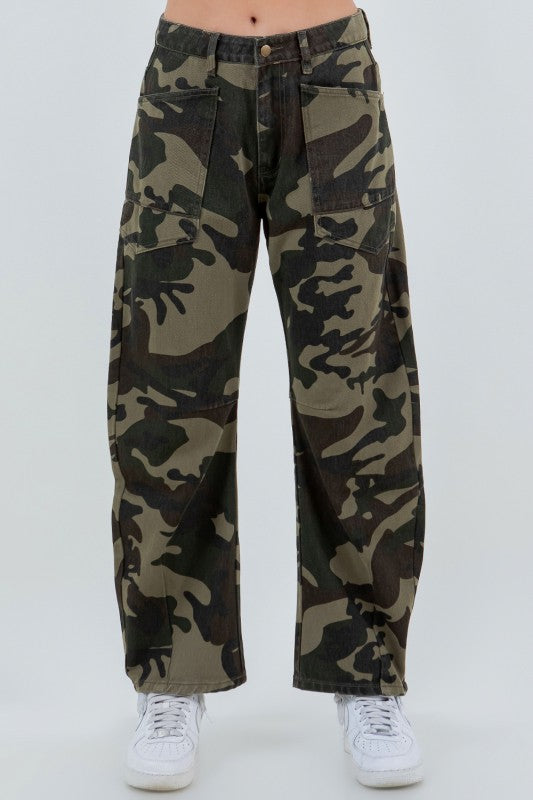 Barrel camo pants