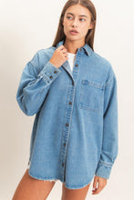 Load image into Gallery viewer, DZ denim Shacket

