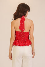 Load image into Gallery viewer, Dottie halter top
