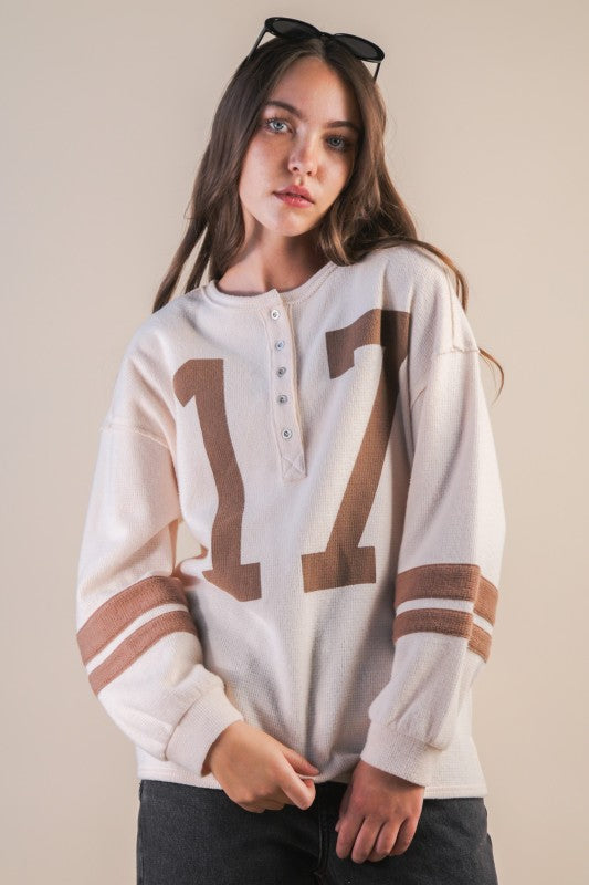 Varsity Henley top