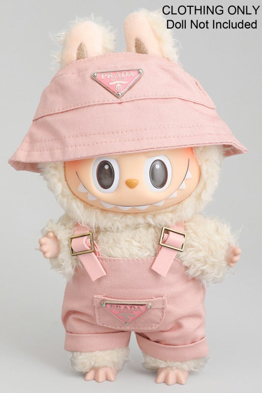 Labubu pink Prada set