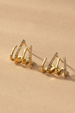 Load image into Gallery viewer, Layer hoop earrings

