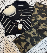 Load image into Gallery viewer, Stripe me down cardigan
