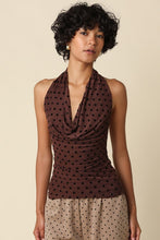 Load image into Gallery viewer, Karrie polka dot halter
