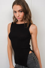 Load image into Gallery viewer, Side by side knit tank
