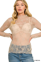 Load image into Gallery viewer, Lace layering top
