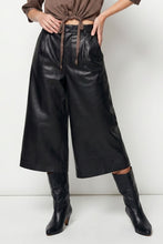 Load image into Gallery viewer, Vegan leather culottes
